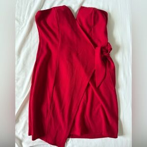 Trixxi Bold Red Dress